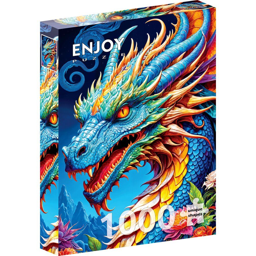 enjoy Puzzel Blue Dragon 1000 delen