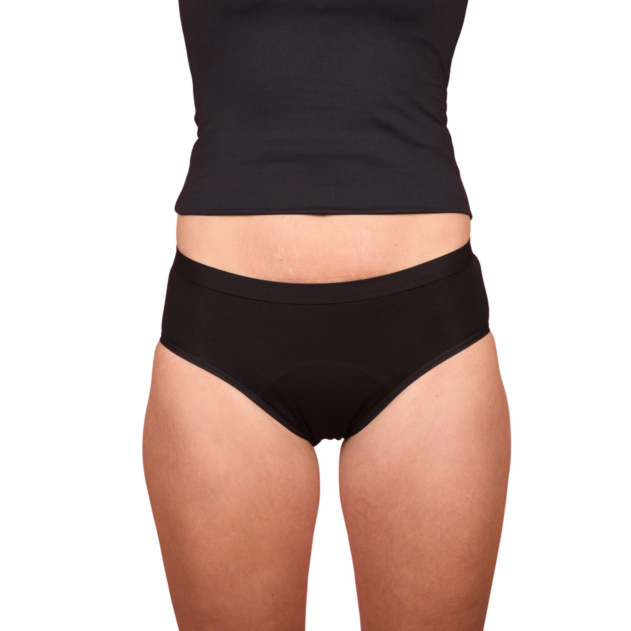MOI ET MARIE slip menstruel noir