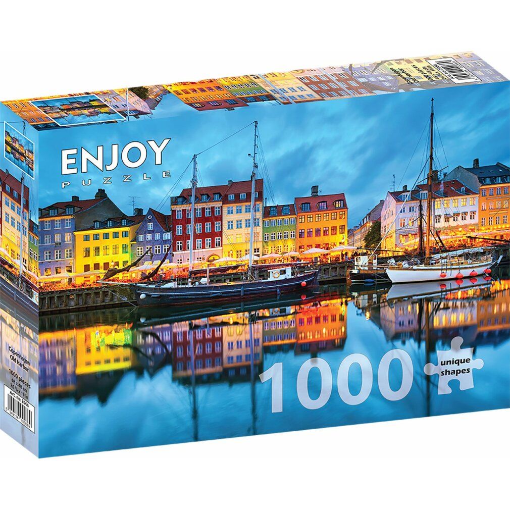 enjoy Puzzeltijd Kopenhagen Port 1000 stuks