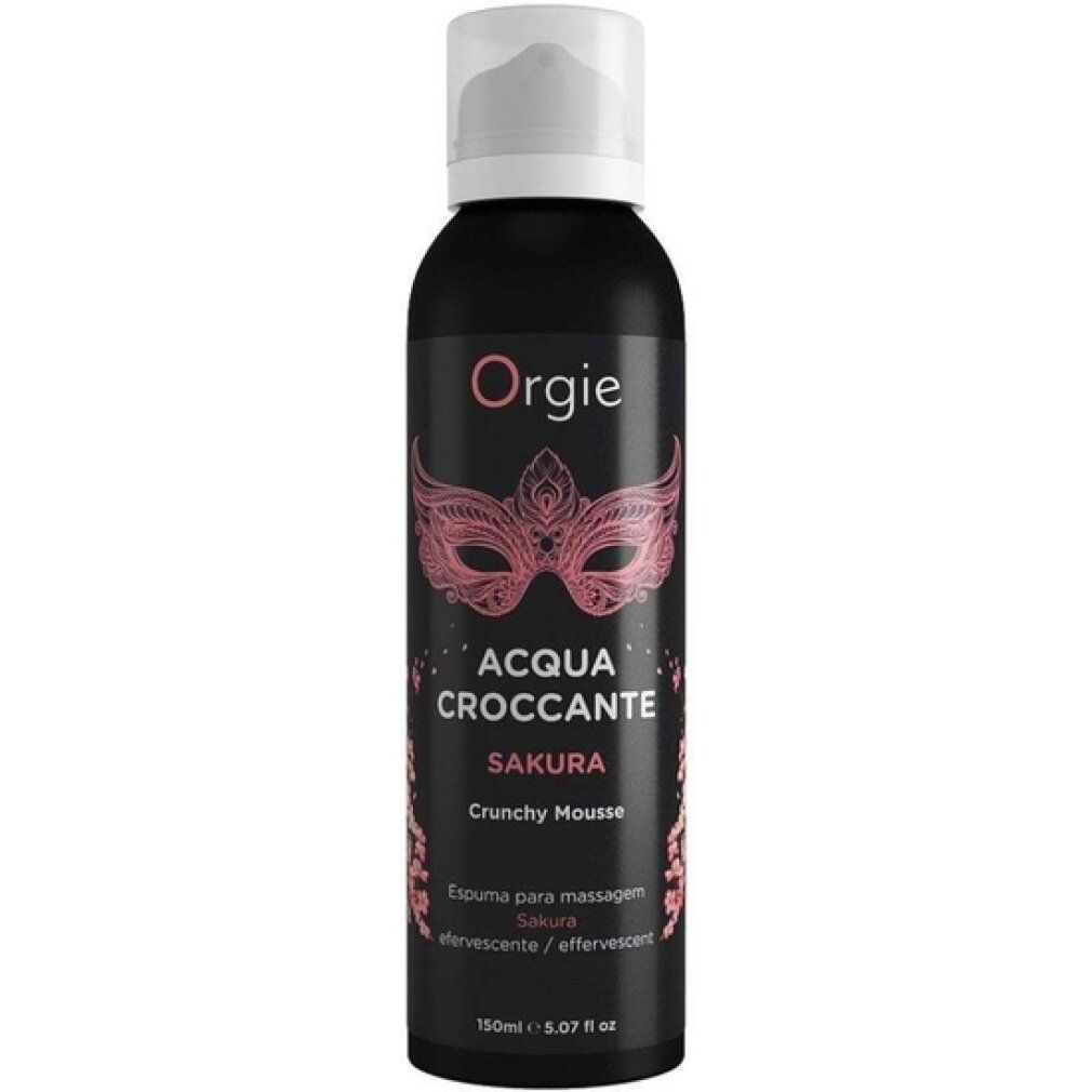 Orgie Acqua Croccante Sakura Crunchy Mousse, 150 ml.