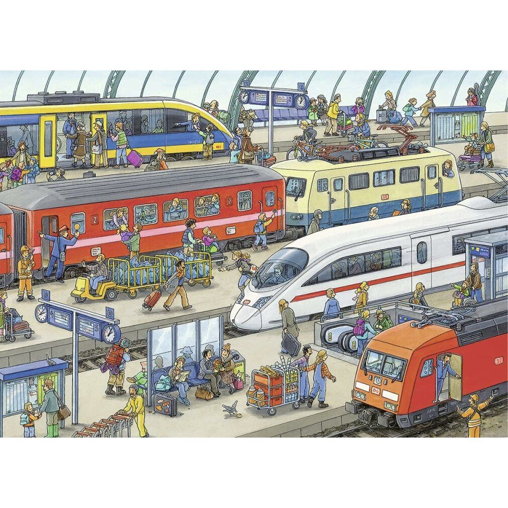 ravensburger Bahnhof Puzzel 60 delen