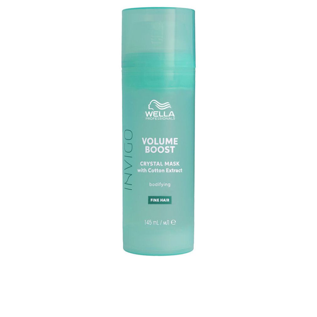 Wella Invigo Volume Boost Crystal Masker voor fijn haar, 145 ml.