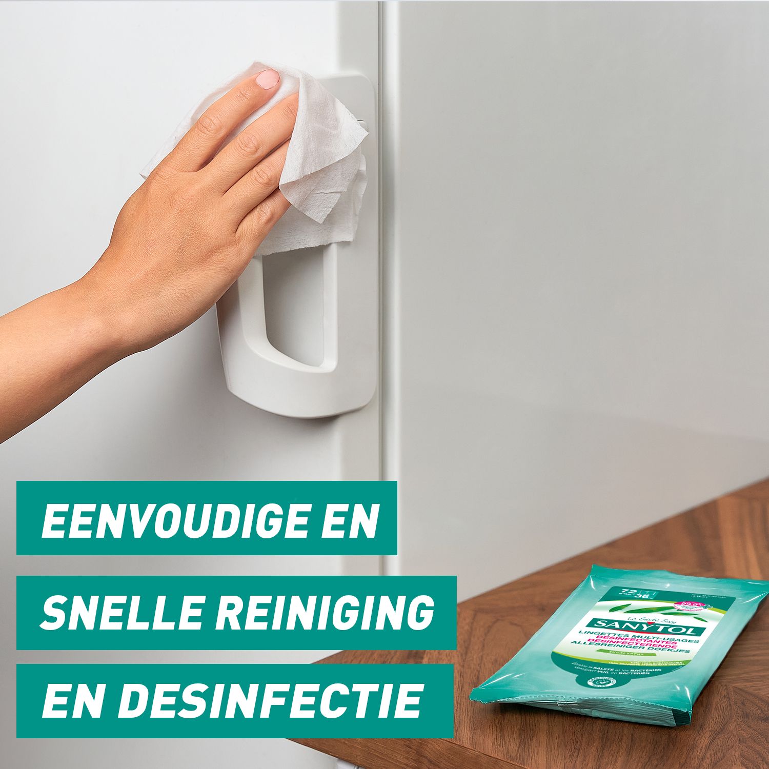 SANYTOL Desinfecterende brillendoekjes x 120 - 4 stuks