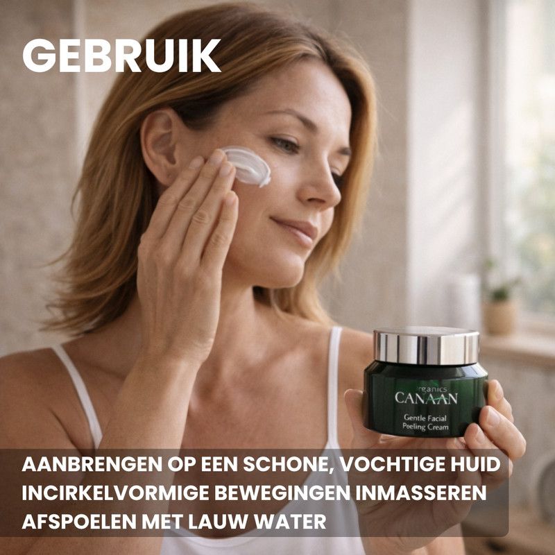 Canaan - Gezichtspeelingcrème met Abrikozenpitten
