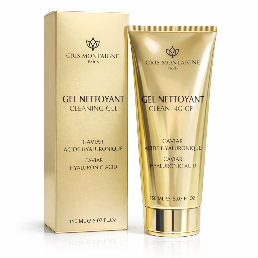 Gris Montaigne - Gel Nettoyant Visage - Caviar & Acide Hyaluronique