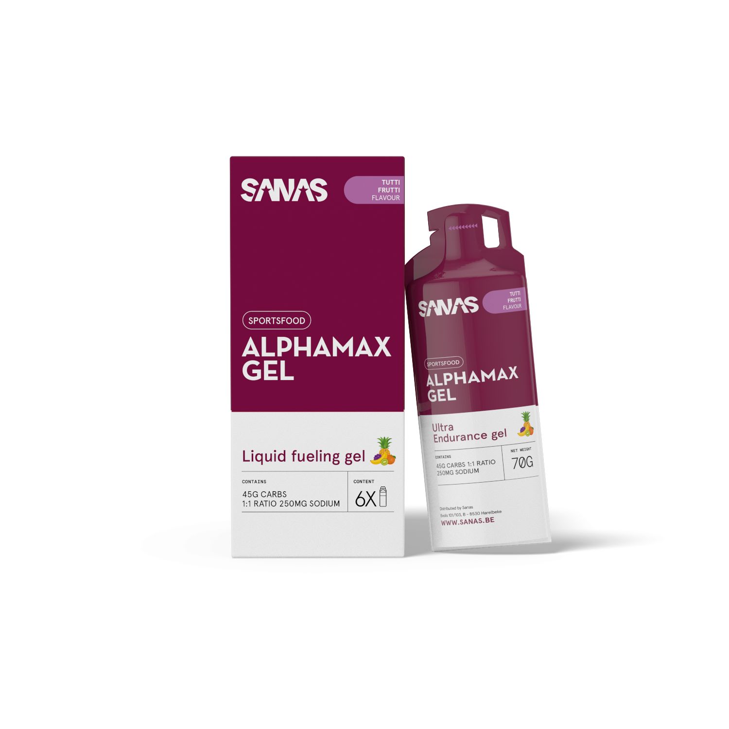 Sanas Alphamax gel Tutti Frutti