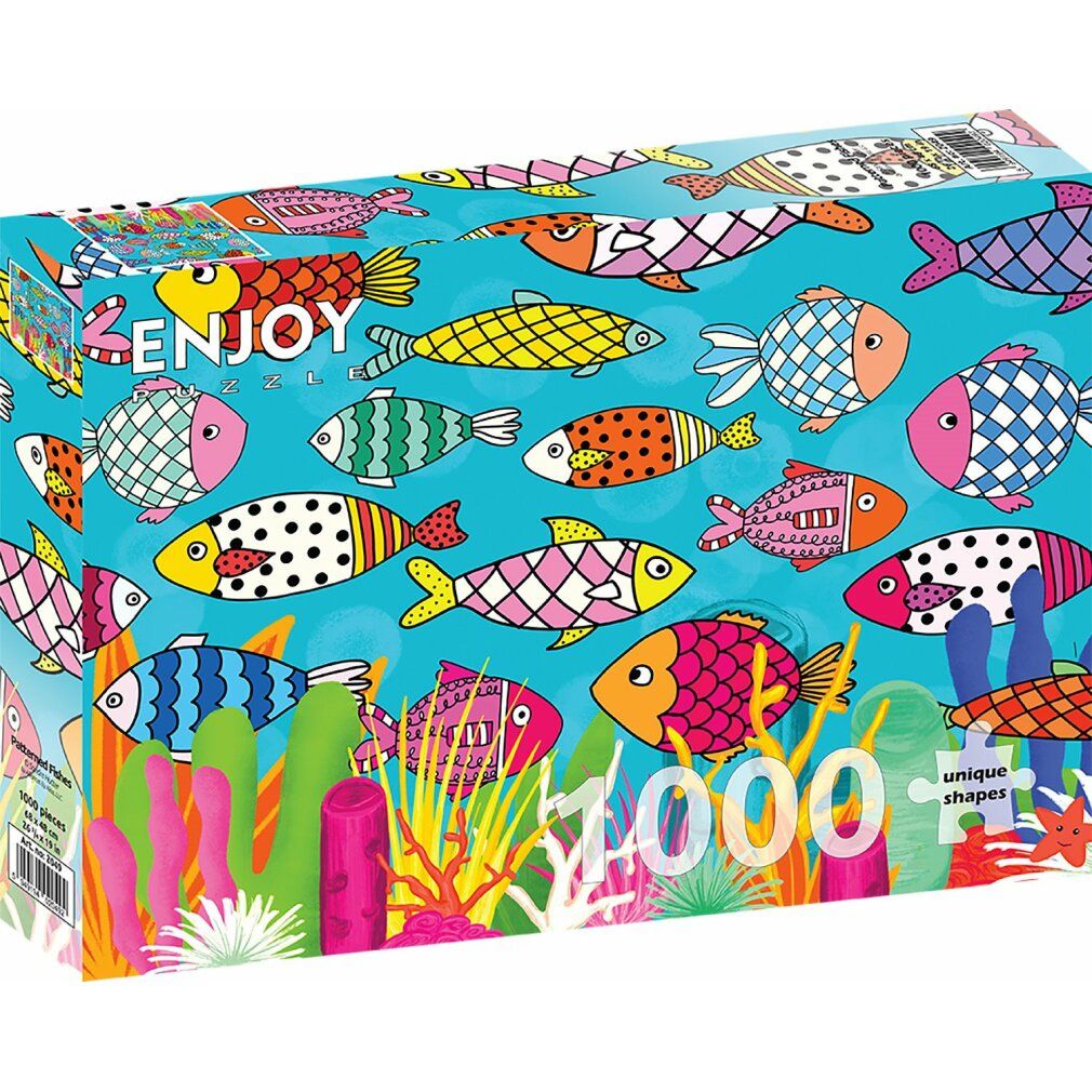 enjoy Puzzelvis met monster 1000 delen