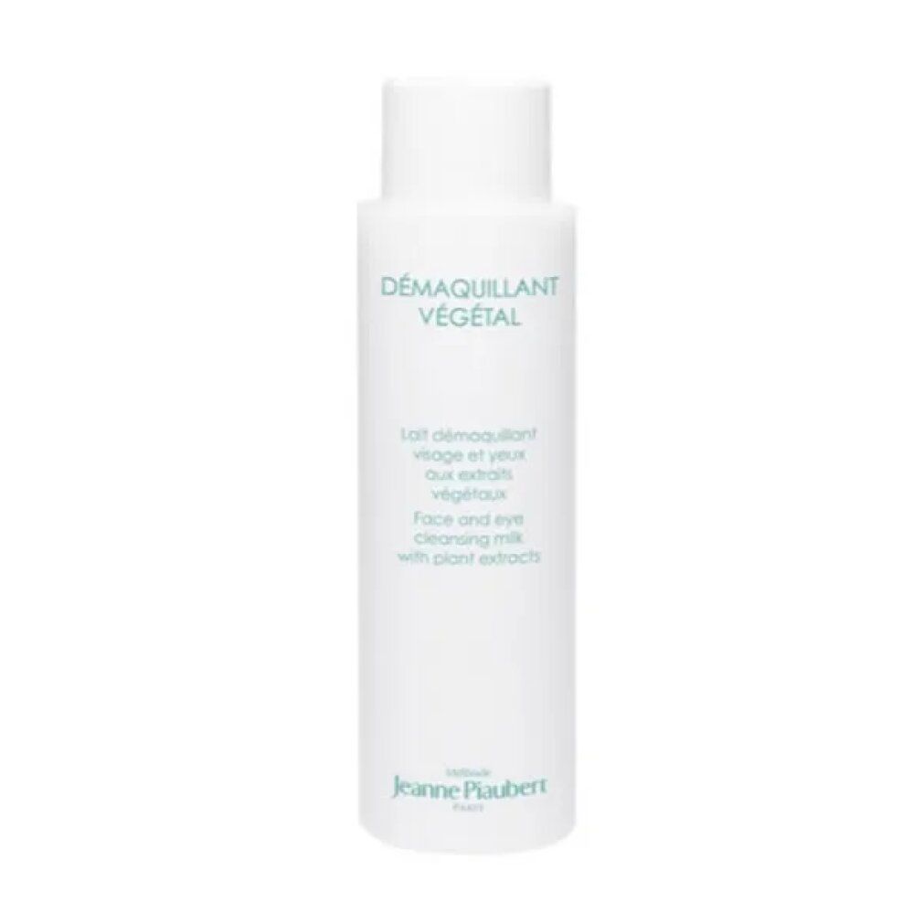 Witte fles Jeanne Piaubert Reinigingsmelk met Plantenextracten, 400 ml.