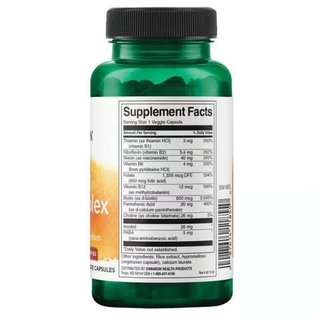 Flacon vert avec bouchon noir. Dos avec informations nutritionnelles et ingrédients.