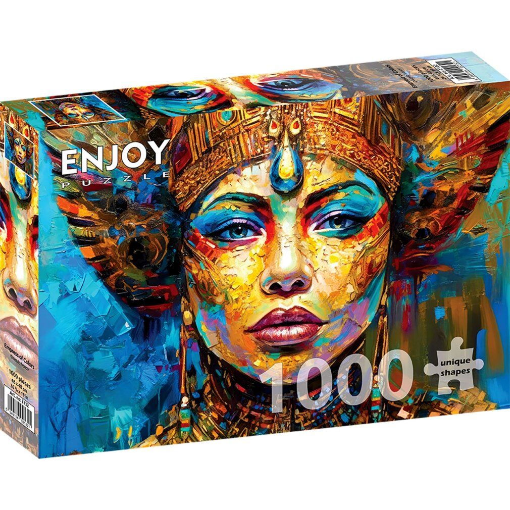 enjoy Puzzel keizerin van kleuren 1000 delen