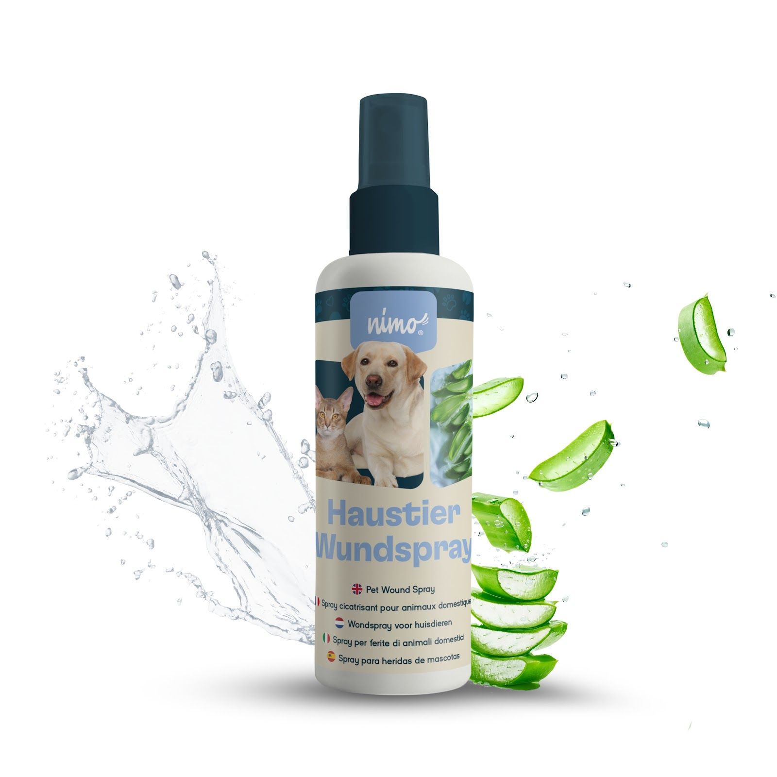 nimo® spray cicatrisant pour animaux domestique