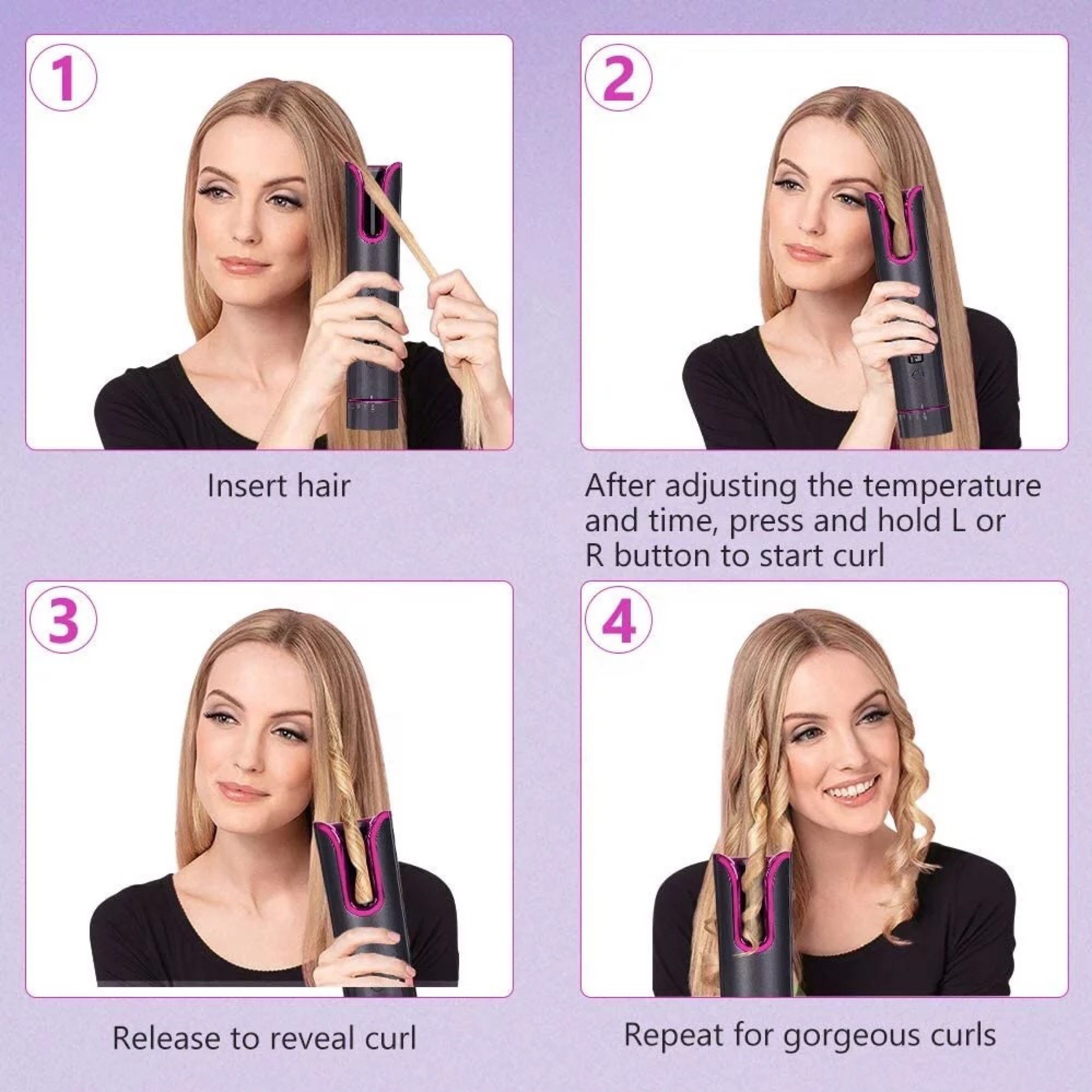 Lalano`S Cosmetics Curler de cheveux intelligent