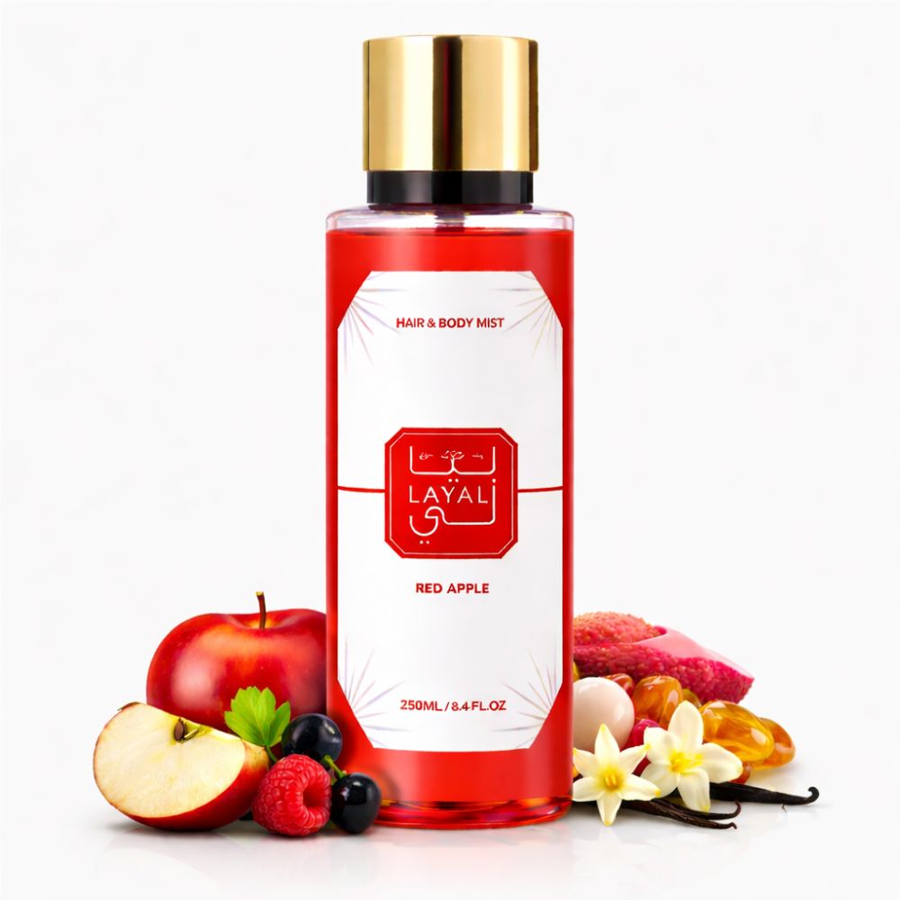 Layali - Lichaams- en Haarmist - Red Apple