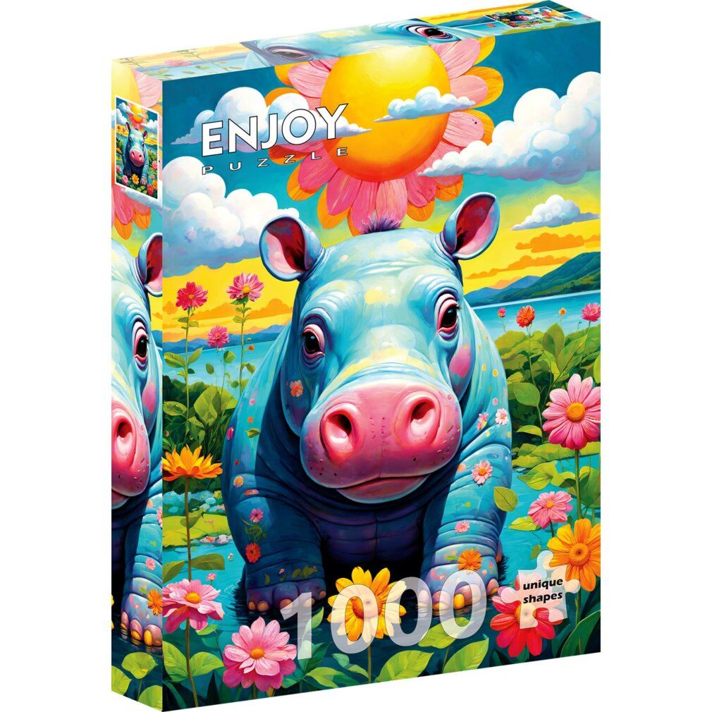 enjoy Zonnebloem-Grape Puzzel 1000 delen