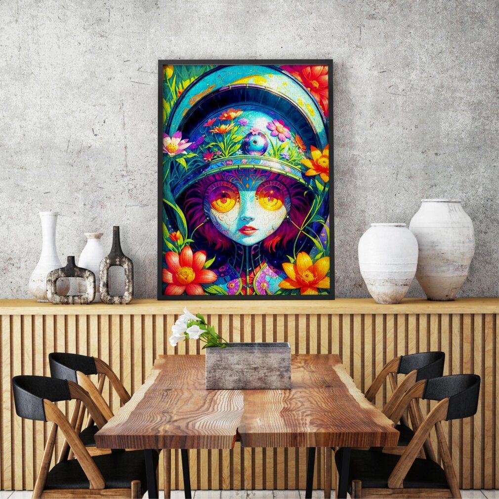 enjoy Puzzle Flower Warrior 1000 pièces