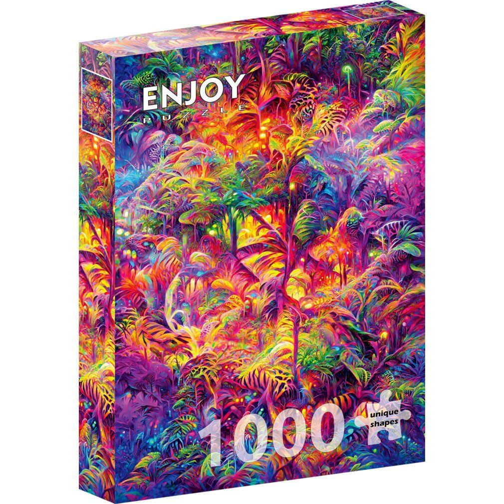 Verbazingwekkend jungle muur tapijt puzzel 1000 stukken