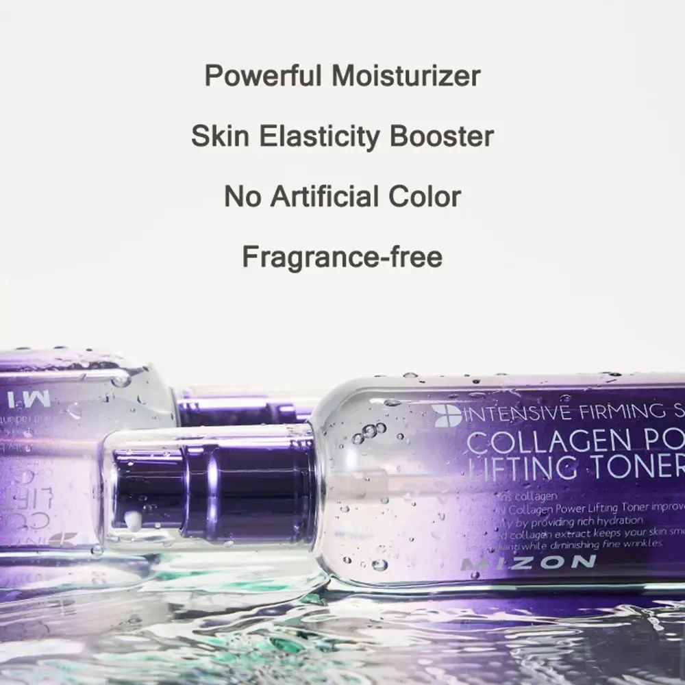 Close-up van ingrediënten: Marine Collageen, Adenosine, Tocoferol (Vitamine E), Cacao Extract.