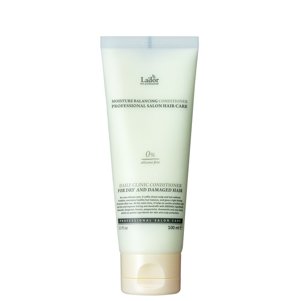 Witte tube conditioner voor droog en beschadigd haar. 0% siliconen.