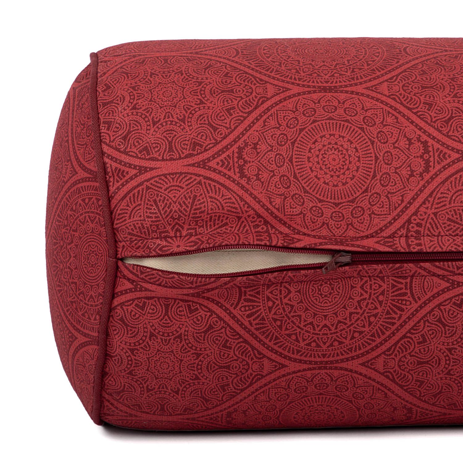bodhi Collection Maharaja : Traversin de yoga (rond), "Mayuri"