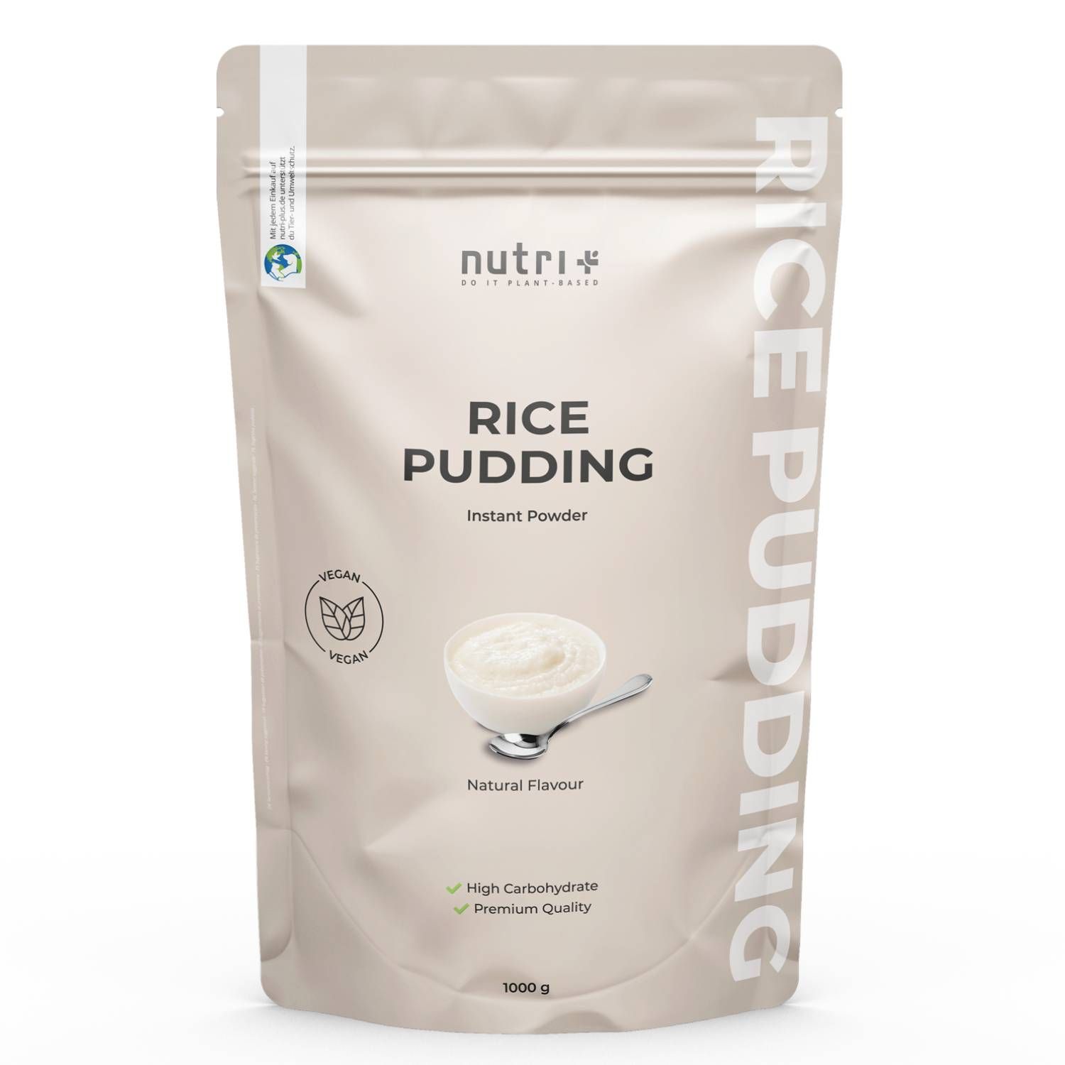 nutri+ Flan de riz végétalien