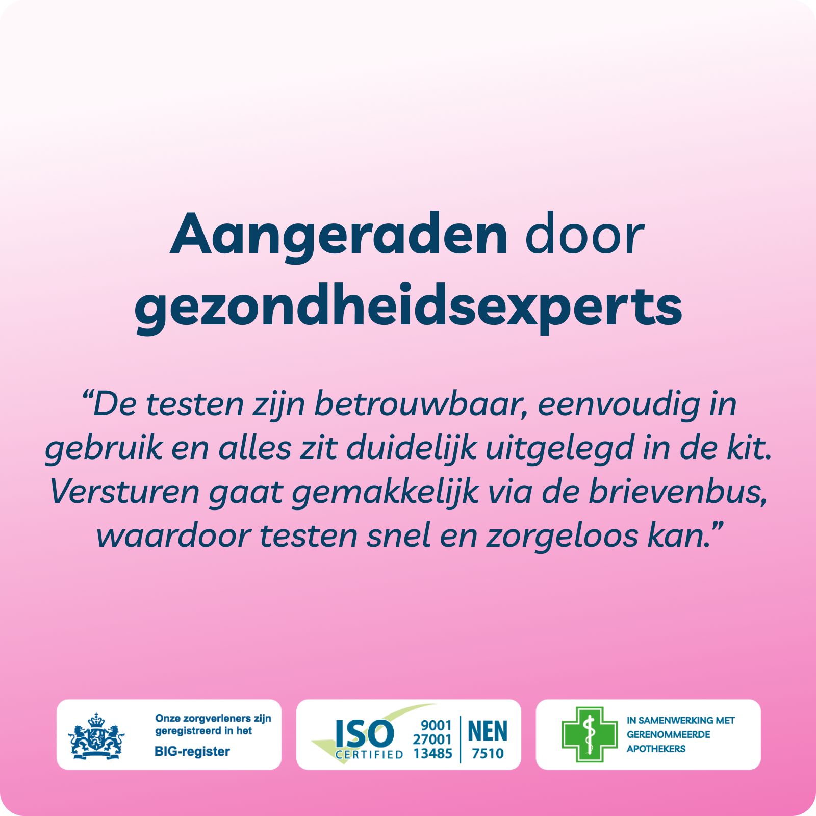 4 in 1 SOA Thuistest Man Urine – Chlamydia, Gonorroe, HIV en Syfilis.