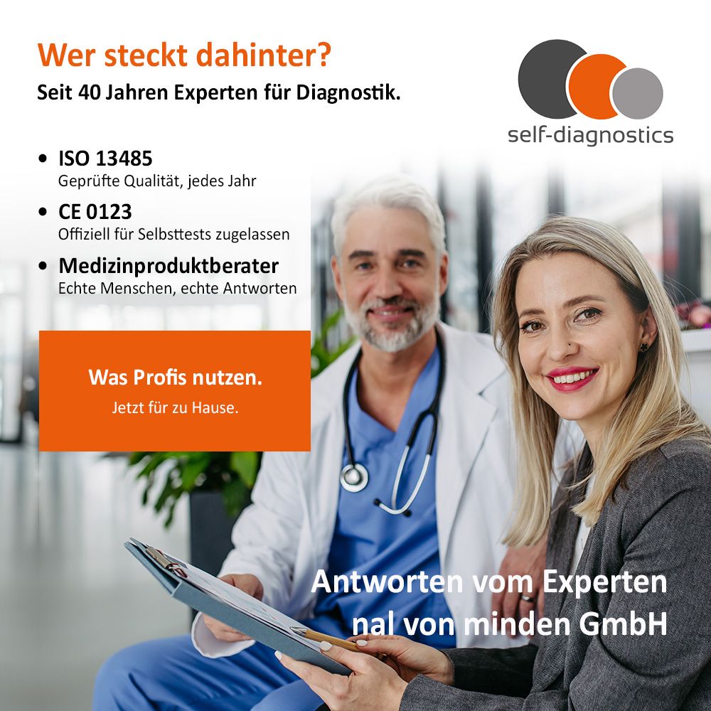 self-diagnostics Test de dépistage Helicobacter pylori dans les selles – test rapide à domicile