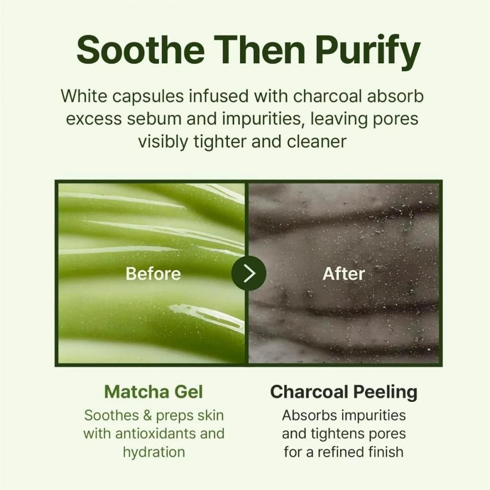 Centellian24 Madeca Matcha Toning Peeling Gel – peelinggel met groene thee en actieve kool