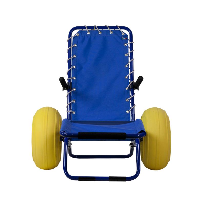 Ausilium JOB Strandrolstoel – Mobiliteitshulp voor Strand, Zwembad en Terrein