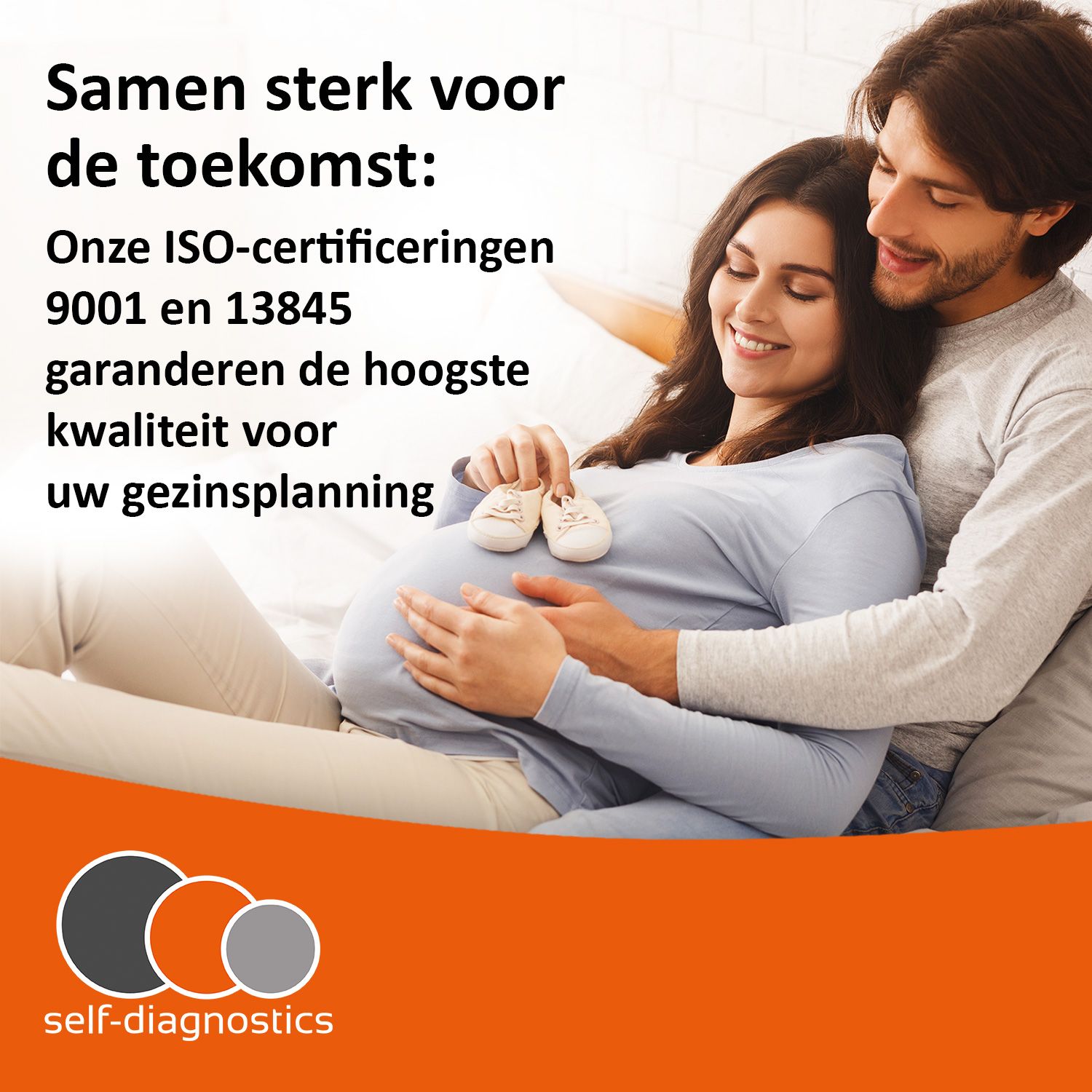 self-diagnostics Zwangerschapstest Vroege Test hCG 10 miu/ml