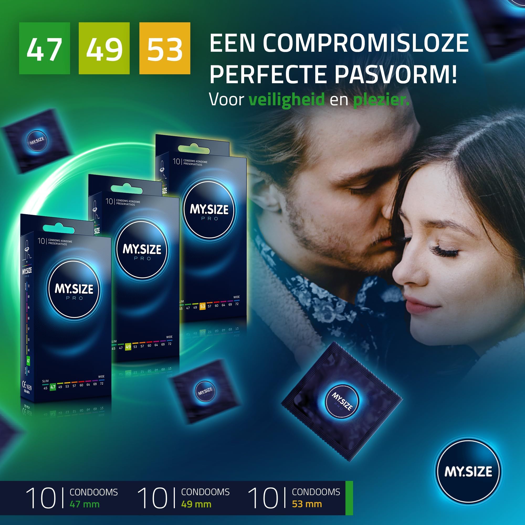 MY.SIZE PRO ELITE Coffret Condooms