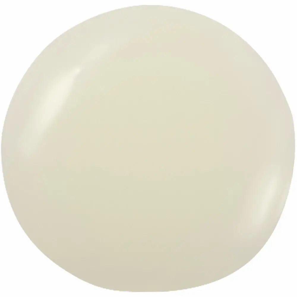 Witte, ronde, gladde massa. Onbekende substantie.