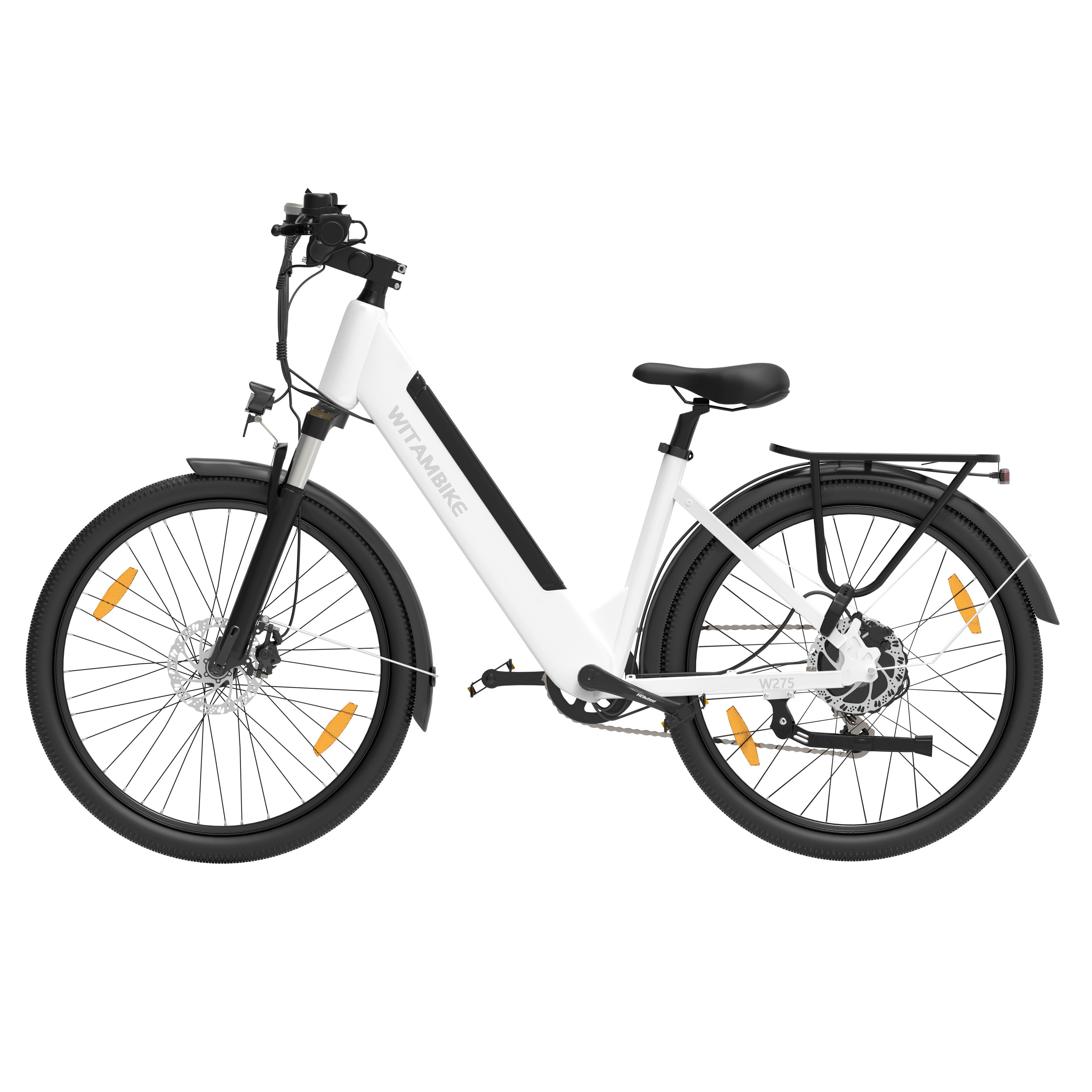 WITAMBIKE W275 Vélo électrique urbain, 36 V 13 Ah, pneus 27,5" x 2,10