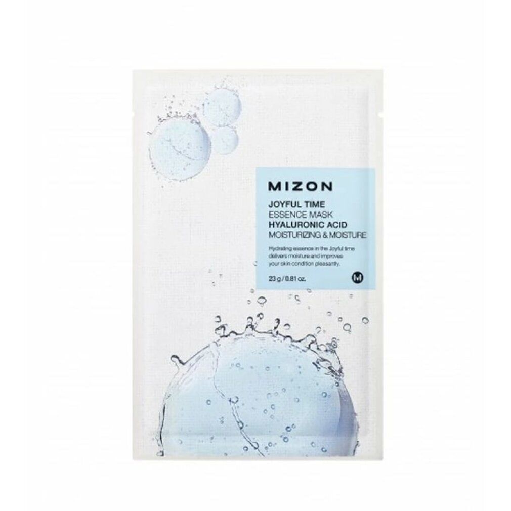 Masque MIZON Acide Hyaluronique, emballage individuel.
