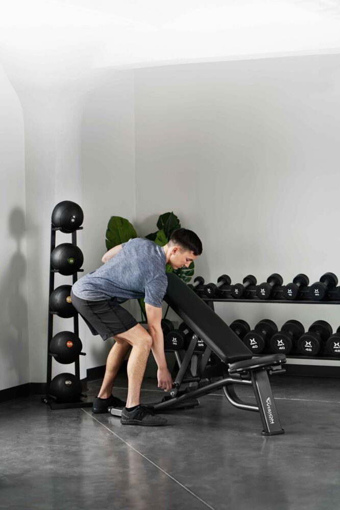 Vision Fitness FW82 Banc de musculation réglable