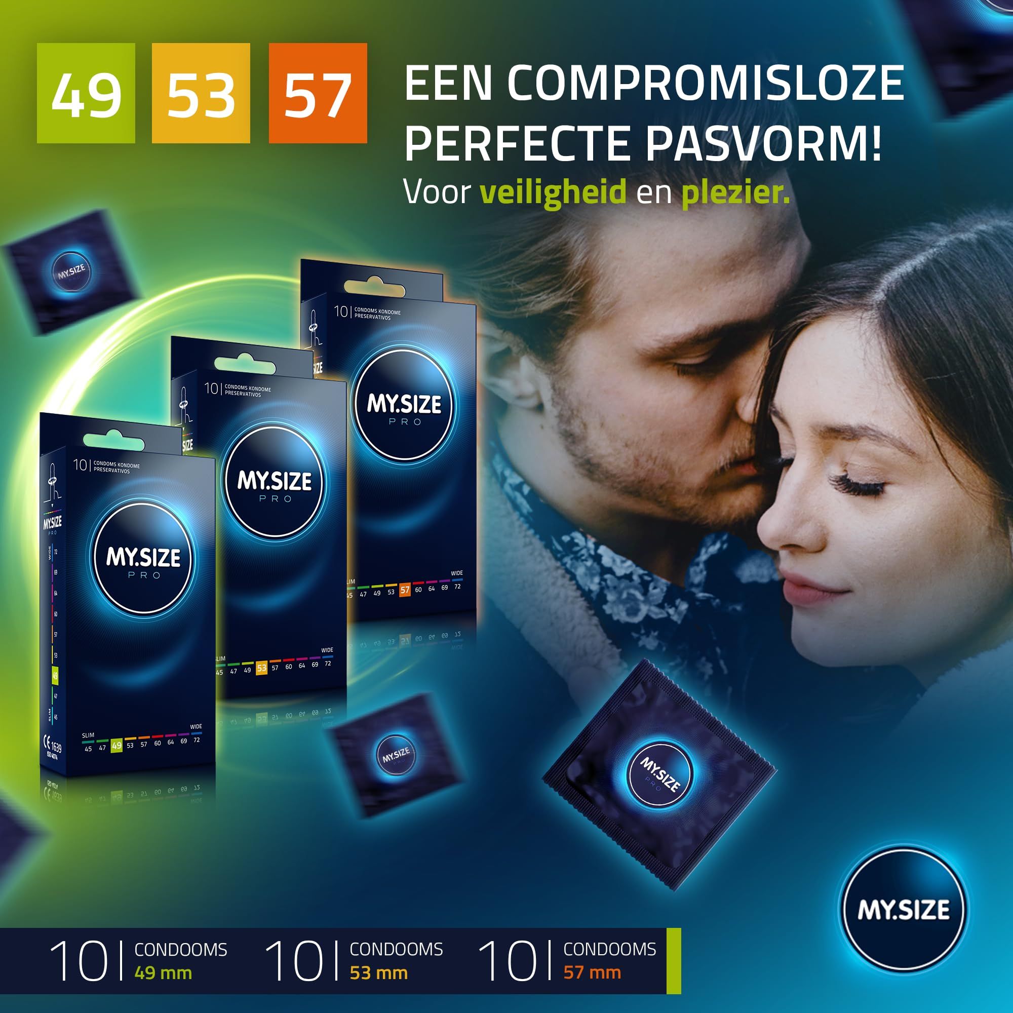 MY.SIZE PRO ELITE Coffret Condooms