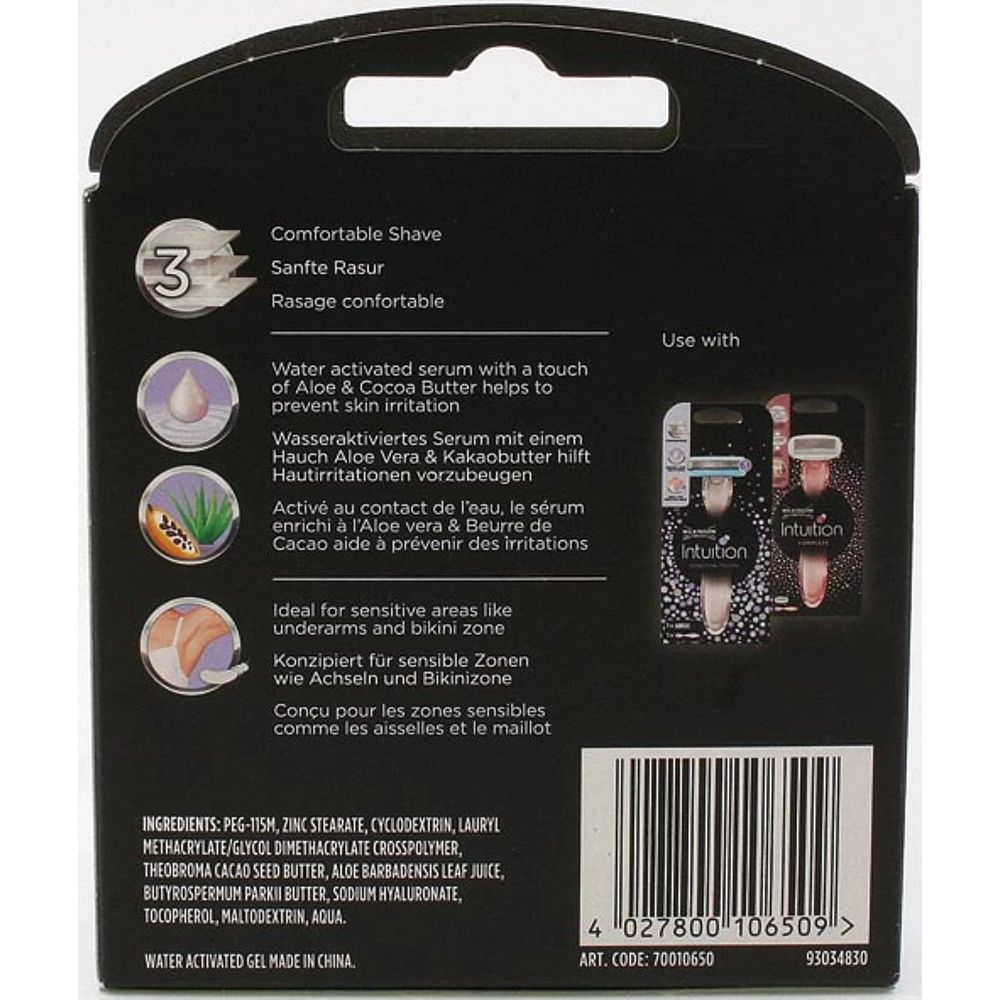 Wilkinson Sword Lames de rechange Intuition Sensitive Touch