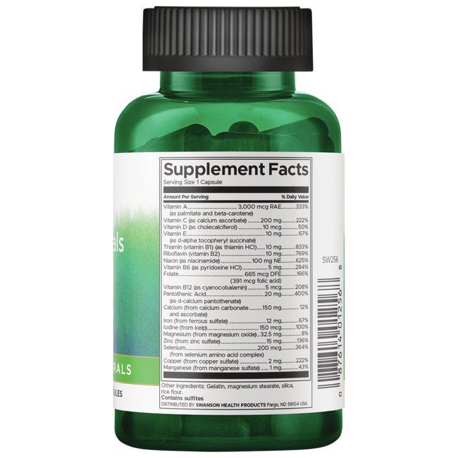 Swanson Daily Essentials Multi avec Fer