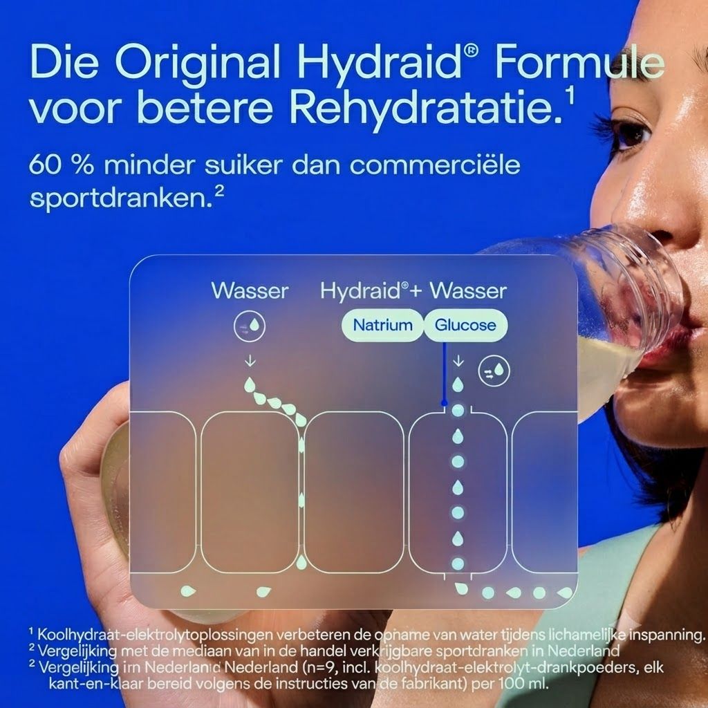 Hydraid Hydration Helper zak met 25 sticks, bessensmaak.