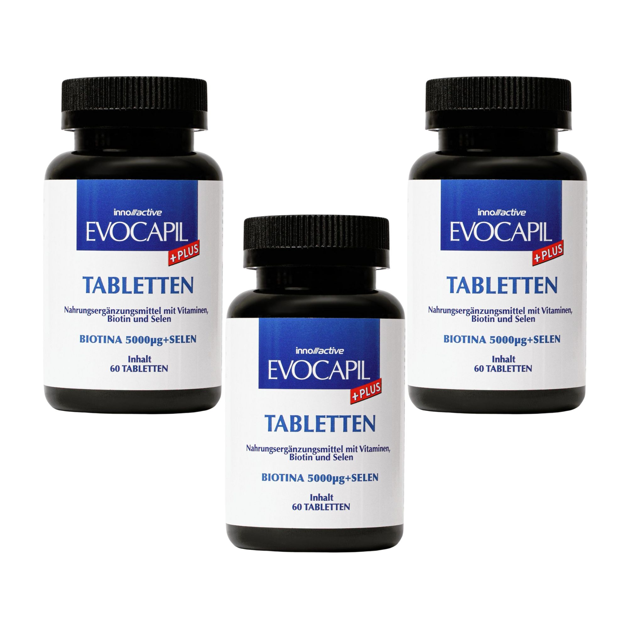 Evocapil Plus Vitamines contre la Chute des Cheveux (Alopécie)