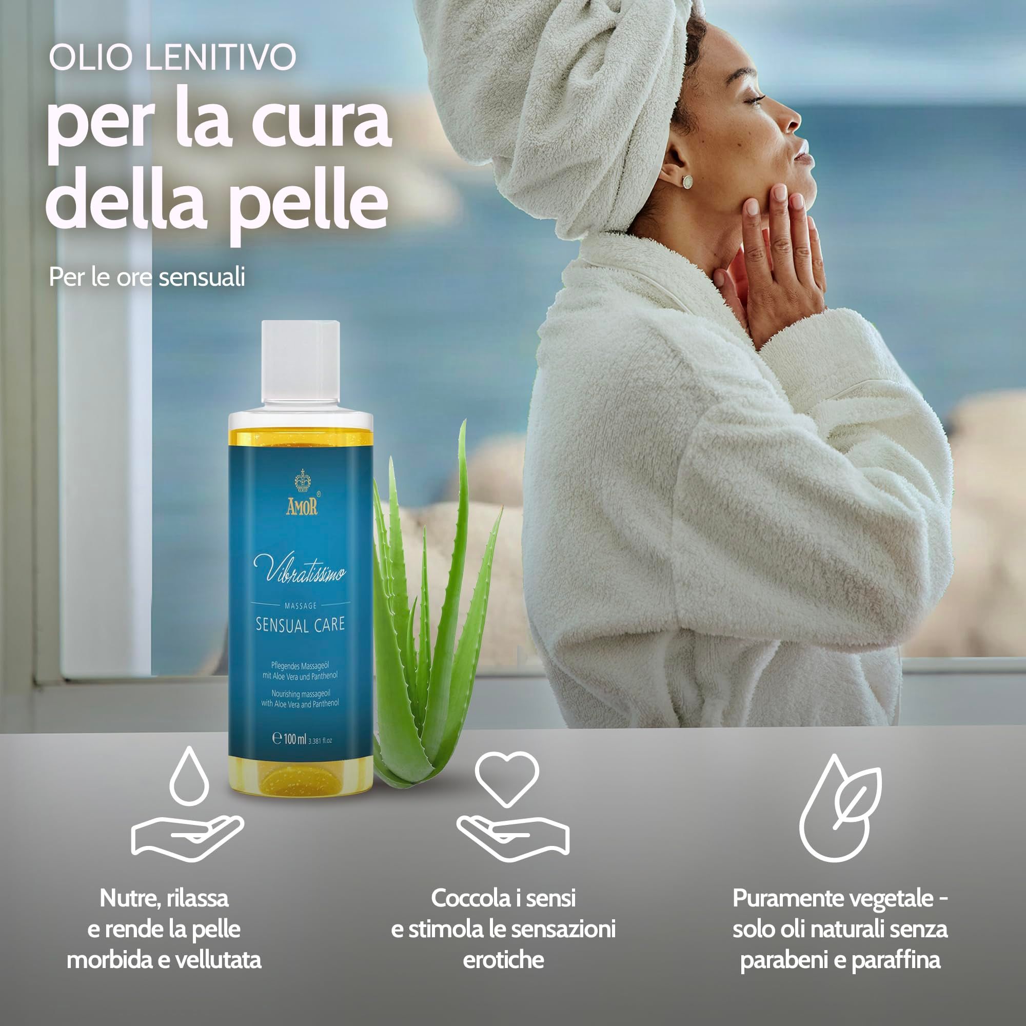 Vibratissimo Massageolie Sensual Care