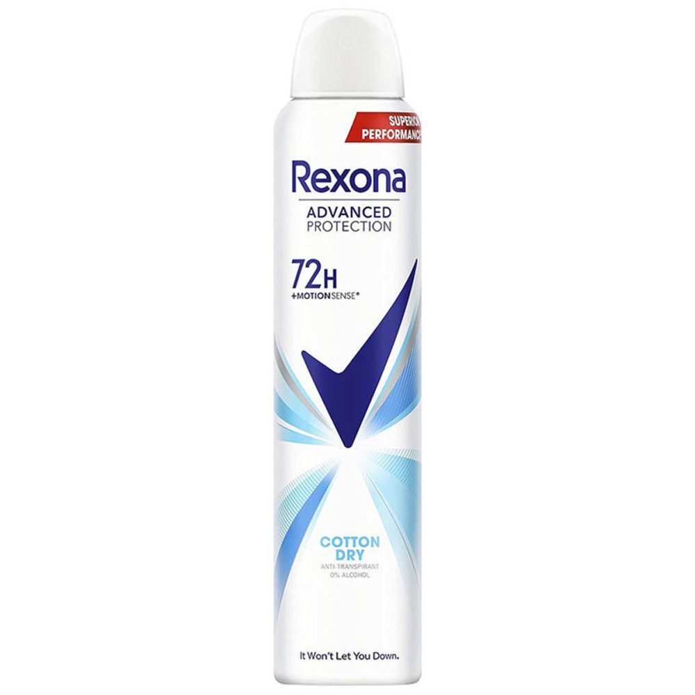 Rexona - Katoen Droog 72u Deodorantspray -
