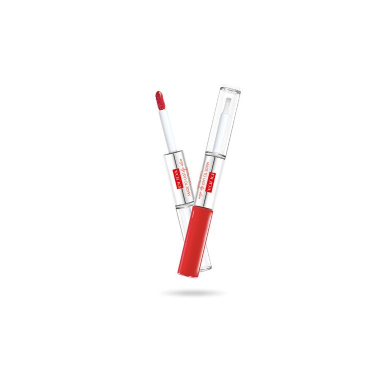Pupa Made To Last Lip Duo | Tint 001 Hot Coral