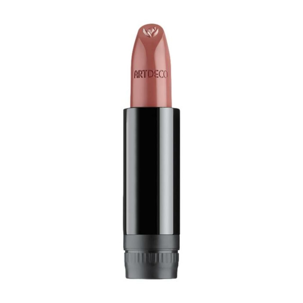 Lipstick navulling. Roze lipstick met zwarte huls. Op de lipstick staat ARTDECO.