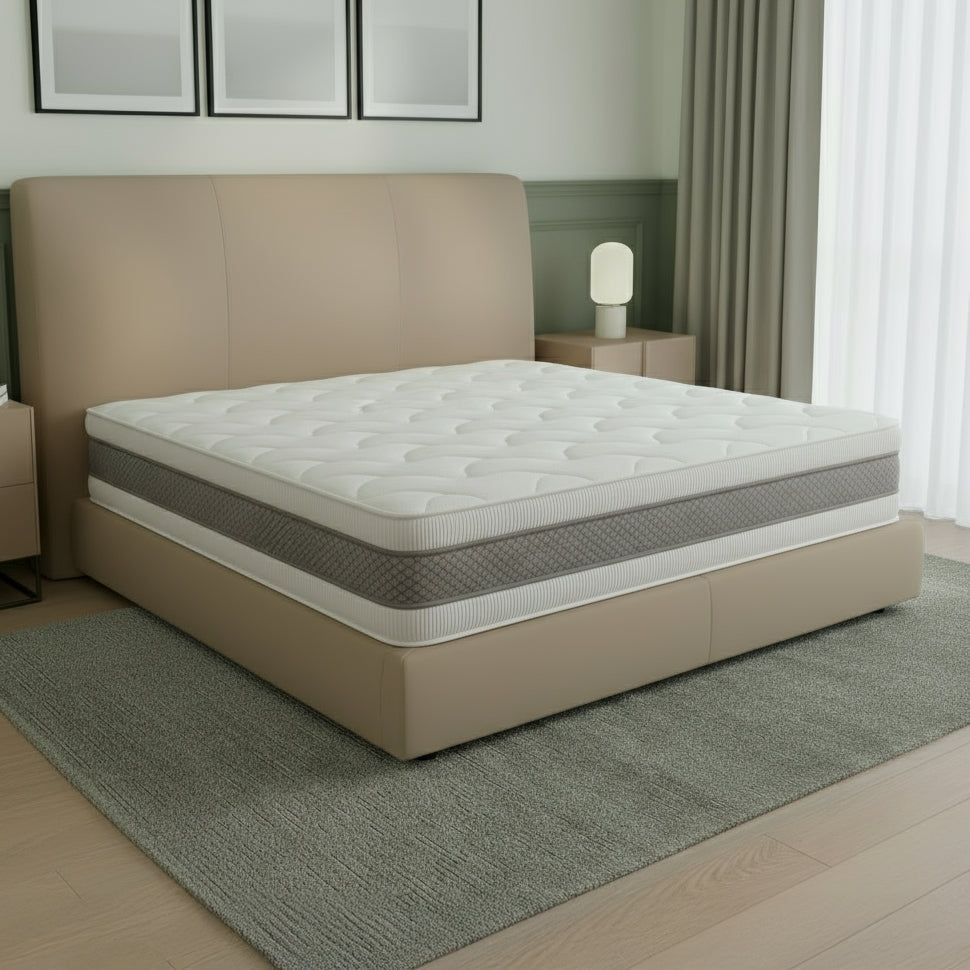 The White Stone Matras 140x200 20 cm hoge stevigheid | Made in Italy