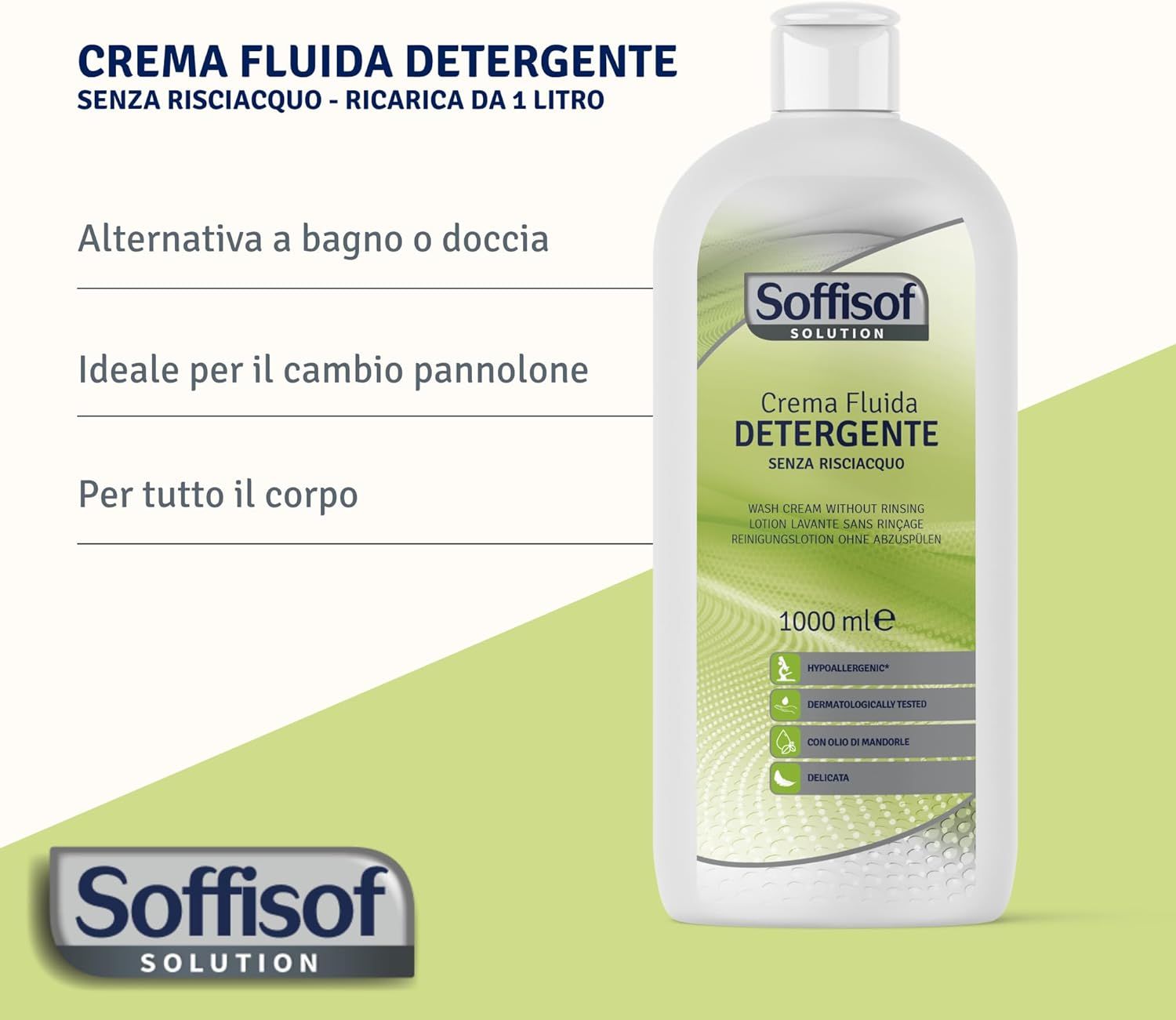 Soffisof Crème nettoyante liquide