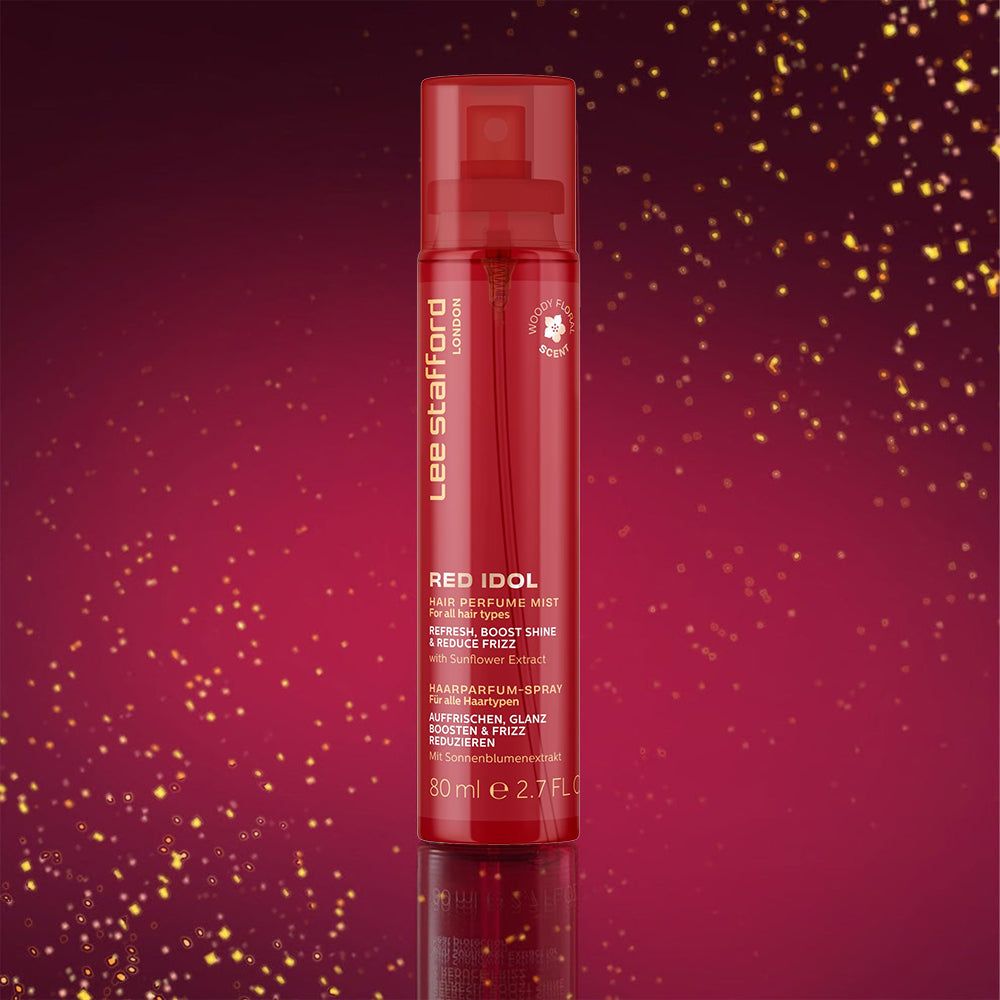 Lee Stafford Red Idol Hair Perfume Mist – Jasmijn & Cederhout