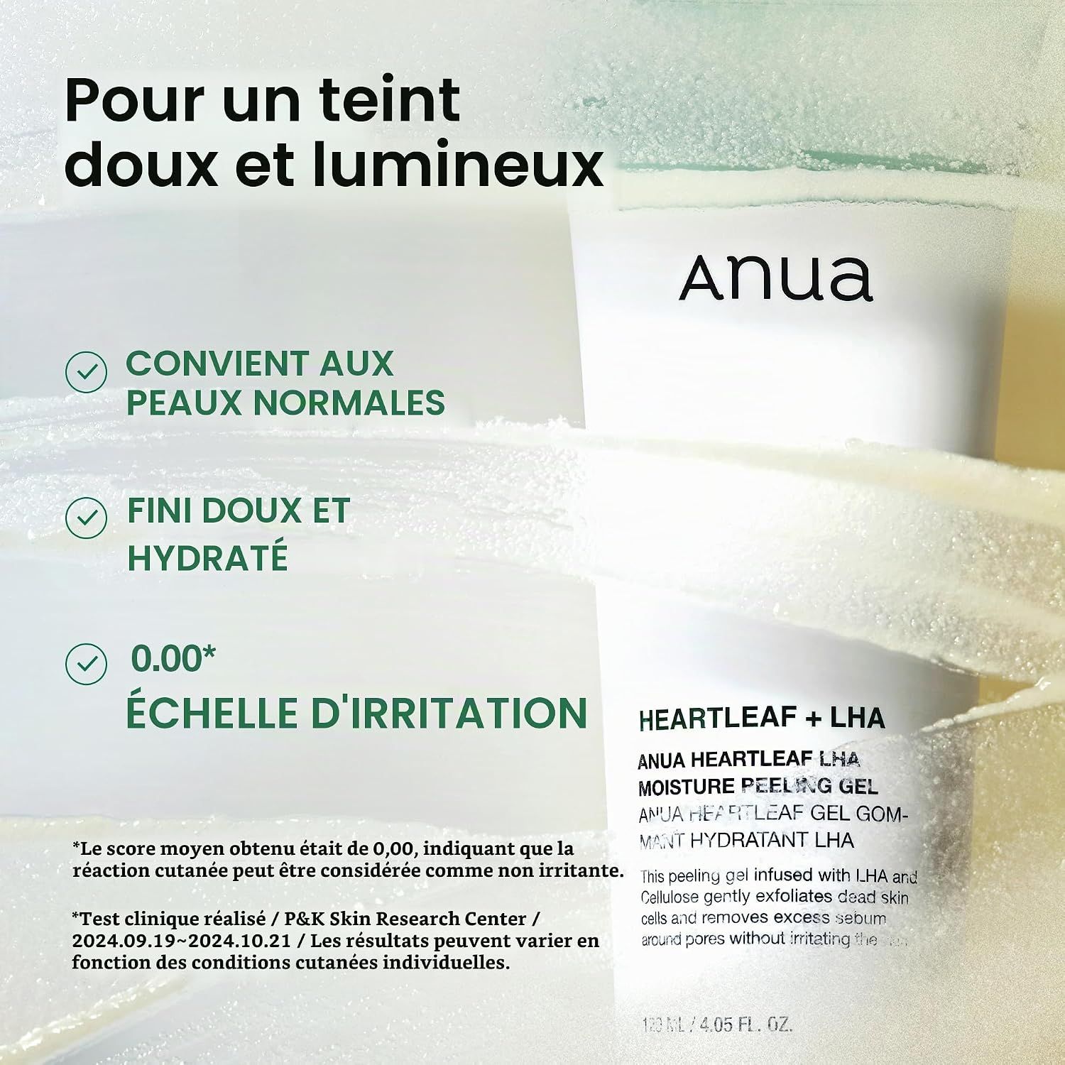 ANUA Heartleaf LHA Moisture Peeling Gel: Avantages et ingrédients