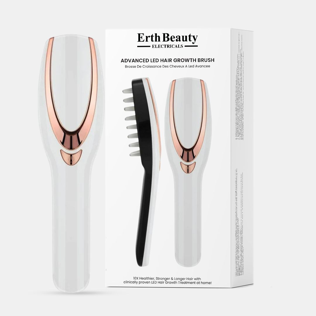 ErthSkin London BROSSE DE CROISSANCE DES CHEVEUX À LED AVANCÉE