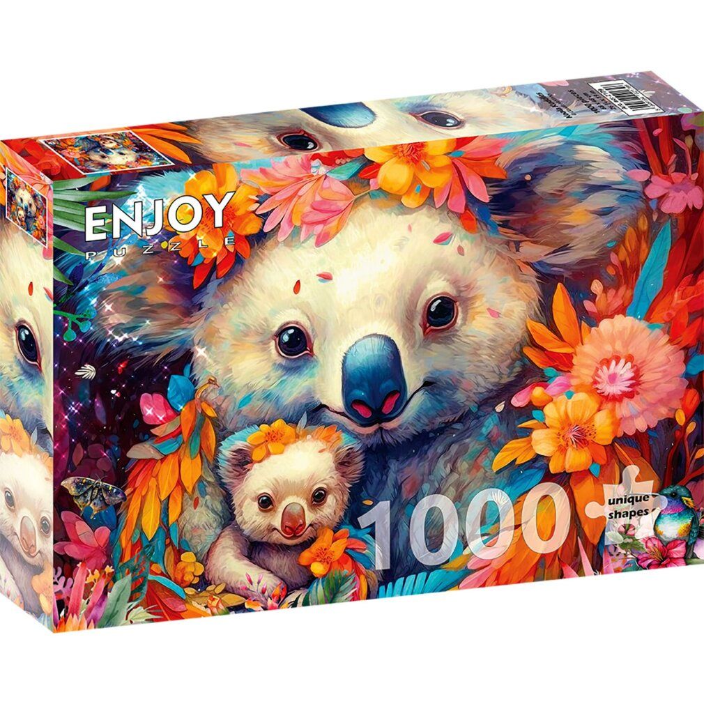 enjoy Puzzel knuffel met Koala 1000 delen