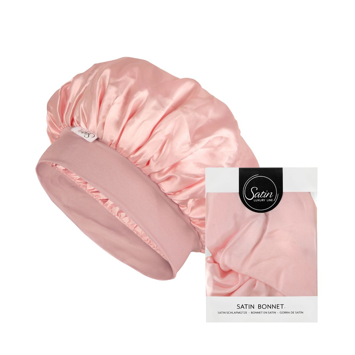 Luxe Satijnen Bonnet voor Ultieme Haarbescherming en Verzorging - Satin Luxury Line